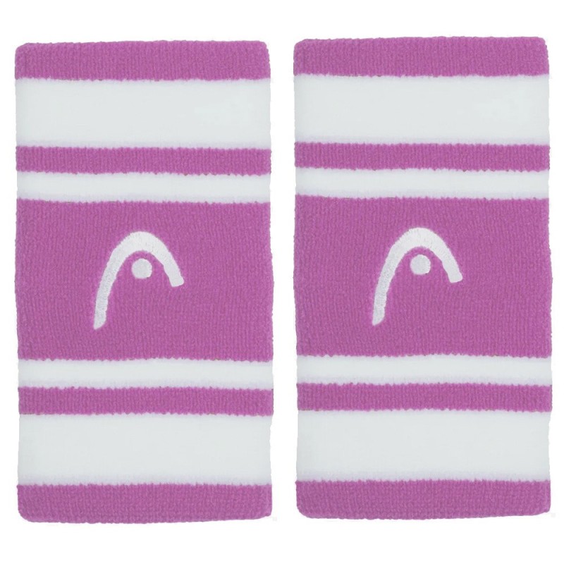 Polsini Head Striped 5 rosa bianche