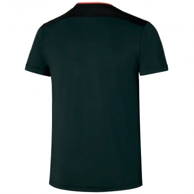 Maglietta Mizuno Tennis Shadow Graphic Tee nera rossa