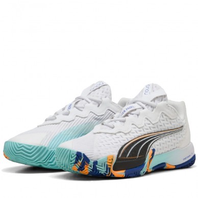 Scarpe Puma Nova Elite white vivid blue 2025