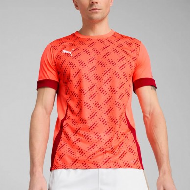 Maglietta Puma Individual Padel Graphic rossa
