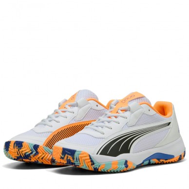 Scarpe Puma Nova Court bianco blu vivido 2025