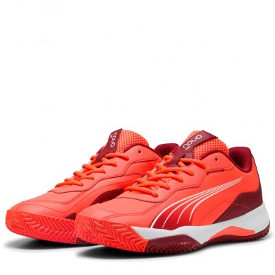 Scarpe Puma Nova Smash red dark crimson 2025