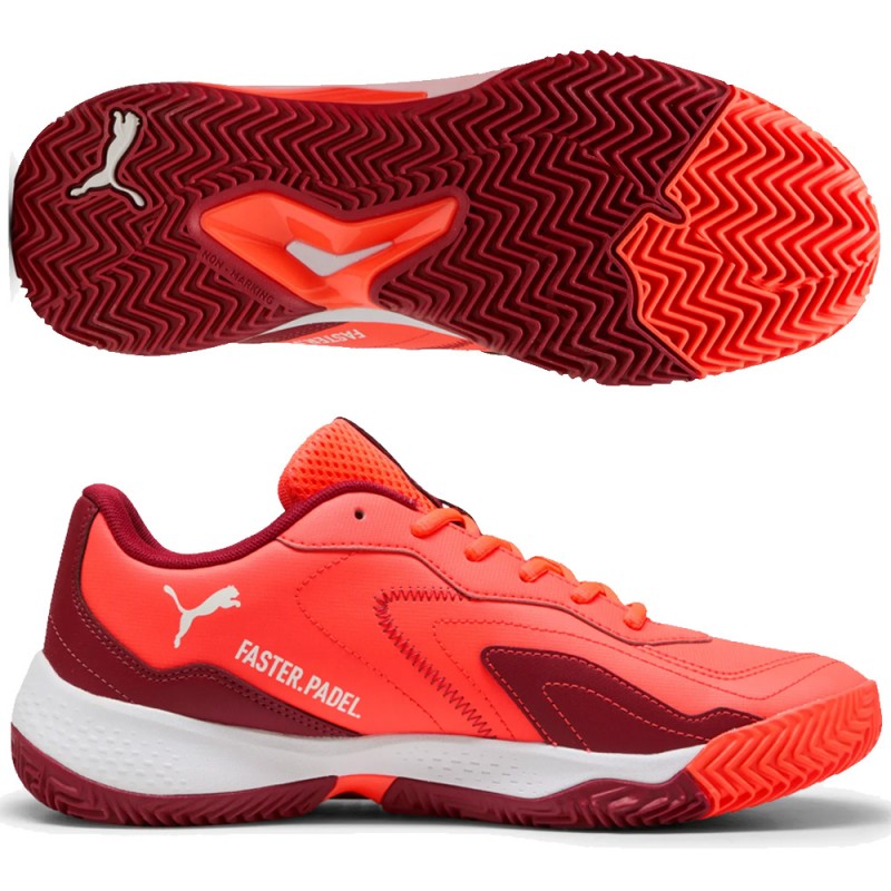 Scarpe Puma Nova Smash red dark crimson 2025