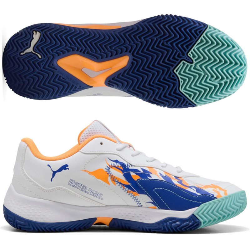 Scarpe Puma Nova Smash bianche vivido blu 2025 Scarpe Puma Nova Smash bianche vivido blu 2025