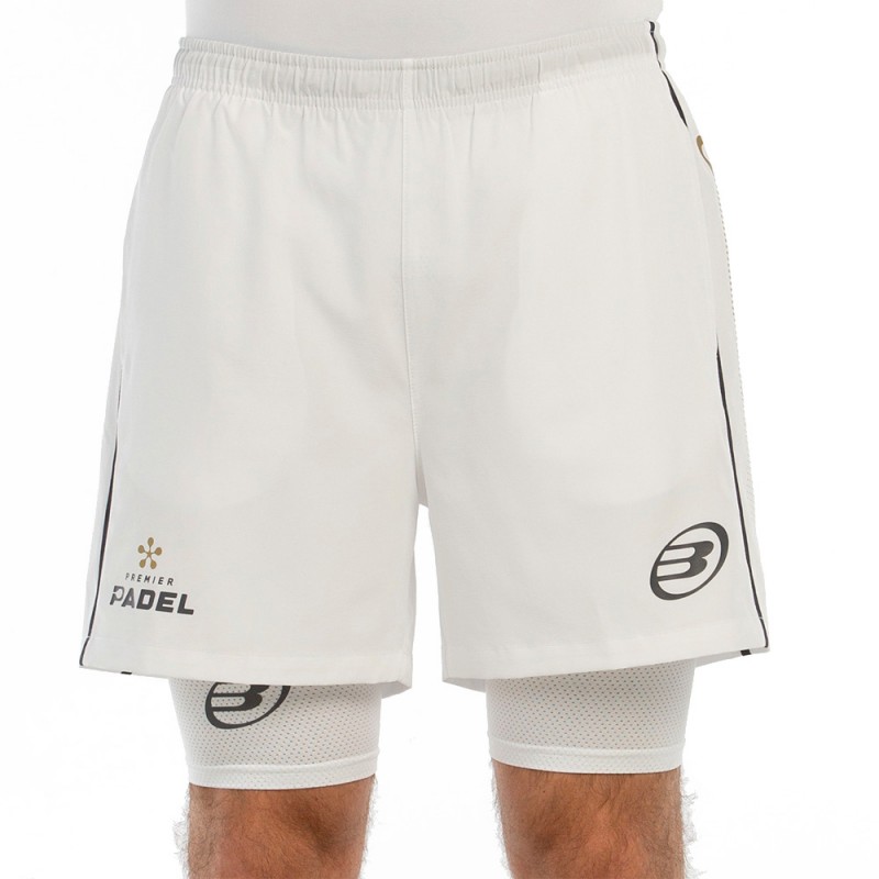 Pantaloncini Bullpadel Barde bianco