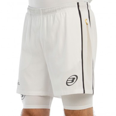 Pantaloncini Bullpadel Barde bianco