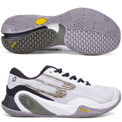 Scarpe Bullpadel Hack Vibram 25V white 2025