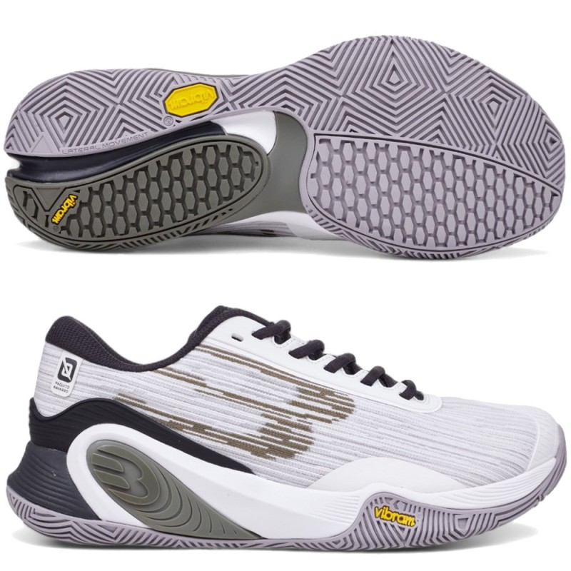Scarpe Bullpadel Hack Vibram 25V white 2025