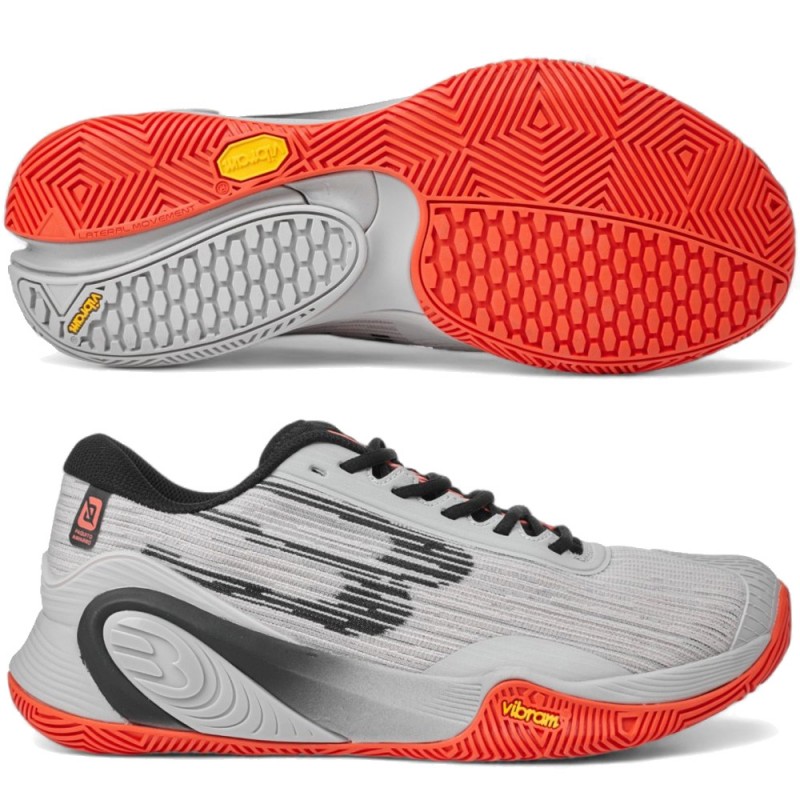 Scarpe Bullpadel Hack Vibram 25V Grey 2025 Scarpe Bullpadel Hack Vibram 25V Grey 2025