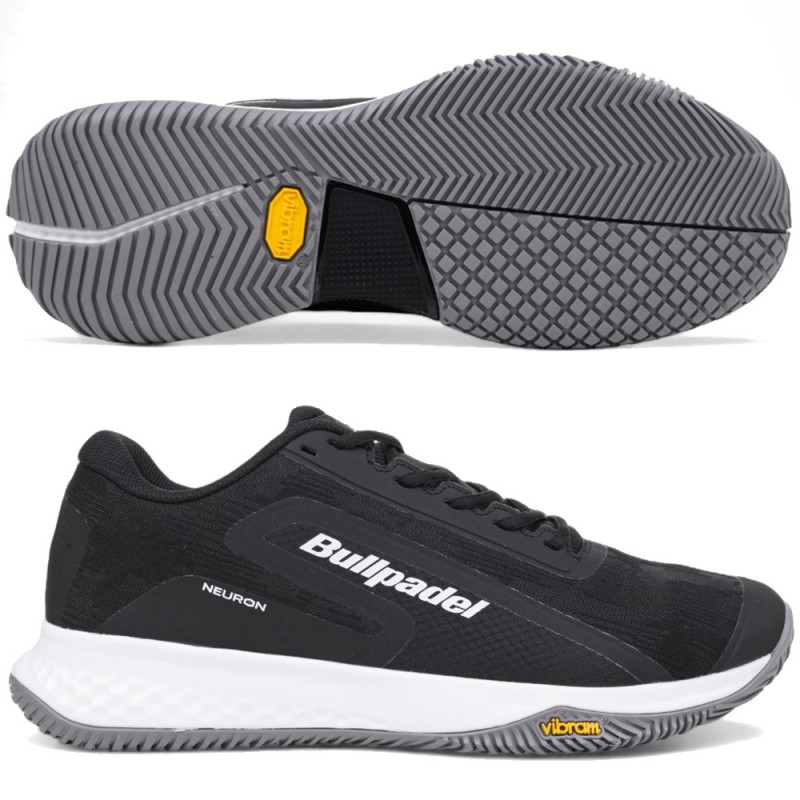 Scarpe Bullpadel Neuron Vibram 25V black 2025