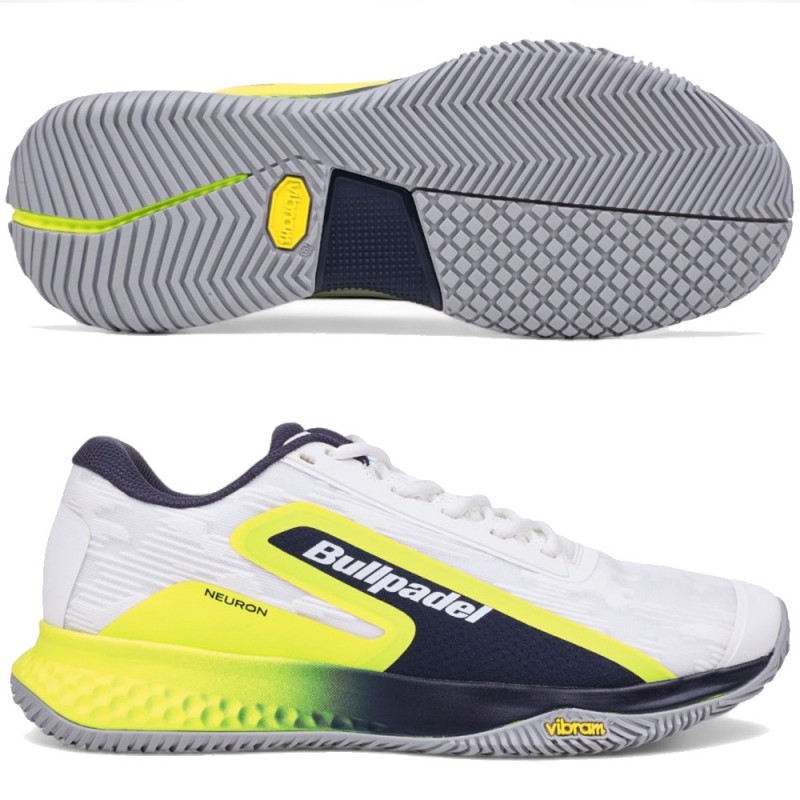 Scarpe Bullpadel Neuron Vibram 25V white 2025 Scarpe Bullpadel Neuron Vibram 25V white 2025