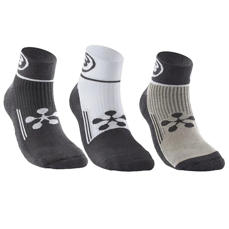 Calzini Bullpadel BPPMR2501 Premier Pack 3 colori Calzini Bullpadel BPPMR2501 Premier Pack 3 colori