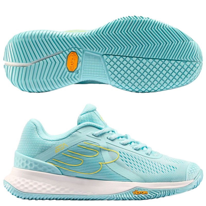 Scarpe Bullpadel Pearl Vibram 25V green 2025
