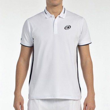 Polo Bullpadel Leiro bianco nero