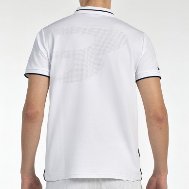 Polo Bullpadel Leiro bianco nero
