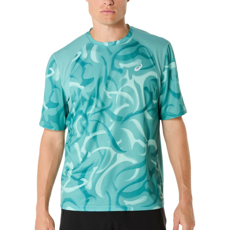 Maglietta Asics Road Lite Show SS Top verde