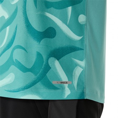 Maglietta Asics Road Lite Show SS Top verde