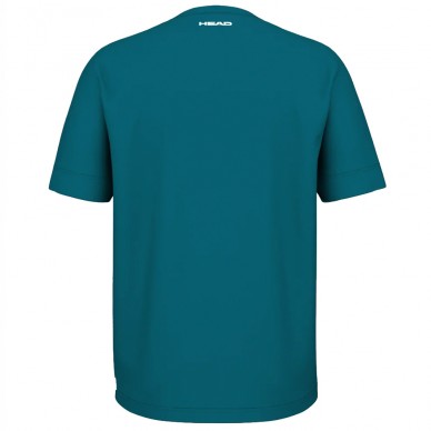 Maglietta Head Slice II blu teal