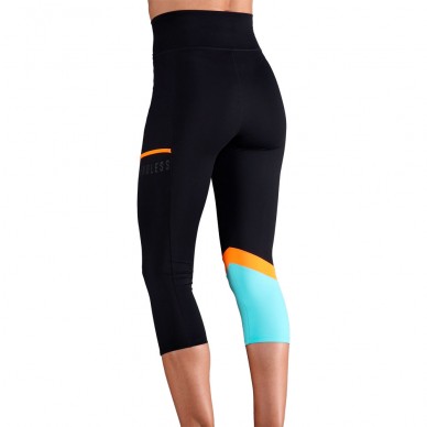 Leggings Endless Line Pocket HW nero blu