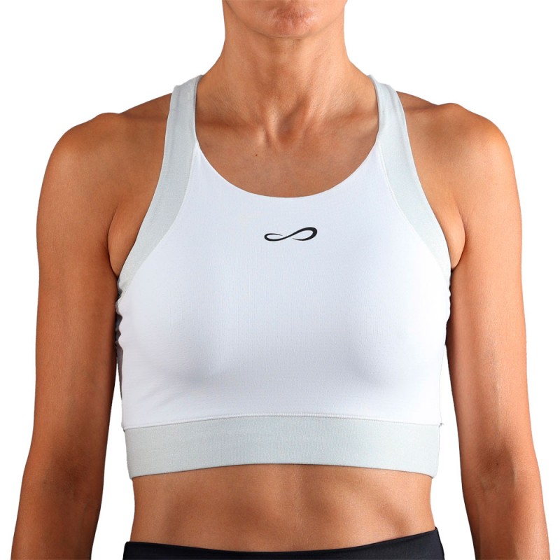 Maglietta Endless Top Crop bianca