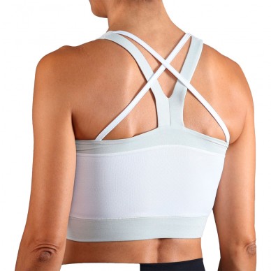 Maglietta Endless Top Crop bianca