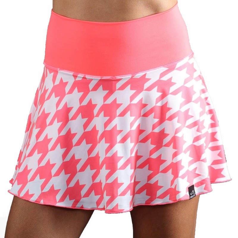 Gonna Endless Lux II houndstooth rosa
