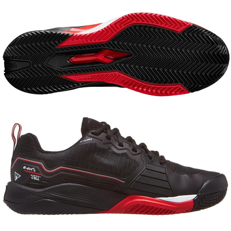 Scarpe Wilson Rush Pro 4.5 Clay black infrared 2025