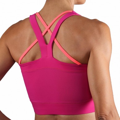 Maglietta Endless Top Crop rosa
