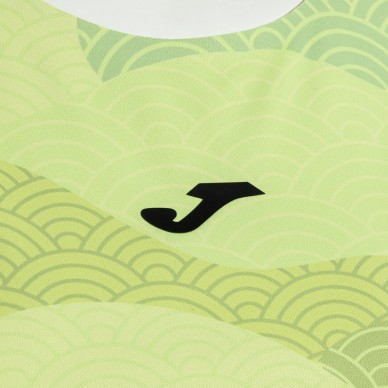 Maglietta Joma Challenger Woman stampa lime
