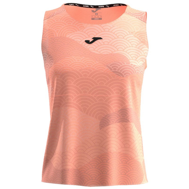 Maglietta Joma Challenger Donna stampa arancione Maglietta Joma Challenger Donna stampa arancione