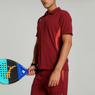 Polo Puma Padel Individual rosso