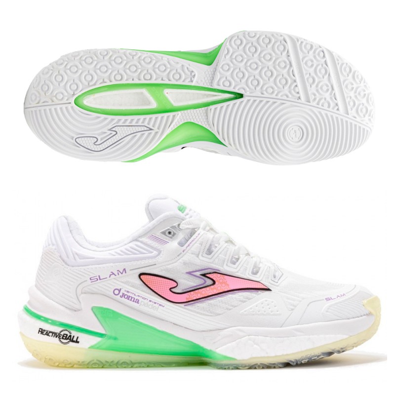 Scarpe Joma Slam Lady 2502 White 2025 Scarpe Joma Slam Lady 2502 White 2025