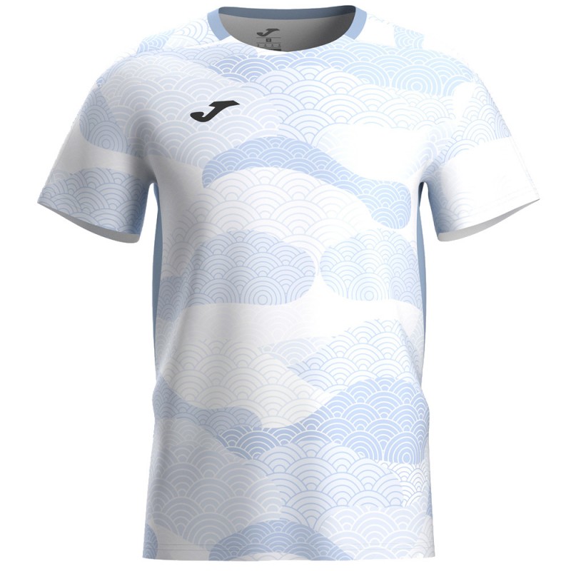 Maglietta Joma Challenge stampa blu bianca