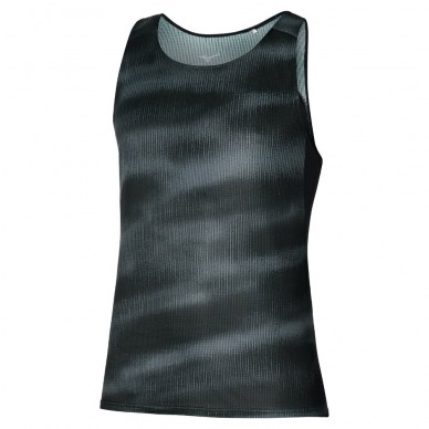 Maglietta Mizuno Dryaeroflow Graphic Tank nera
