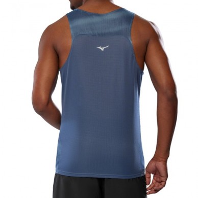 Maglietta Mizuno Dryaeroflow Graphic Tank blu