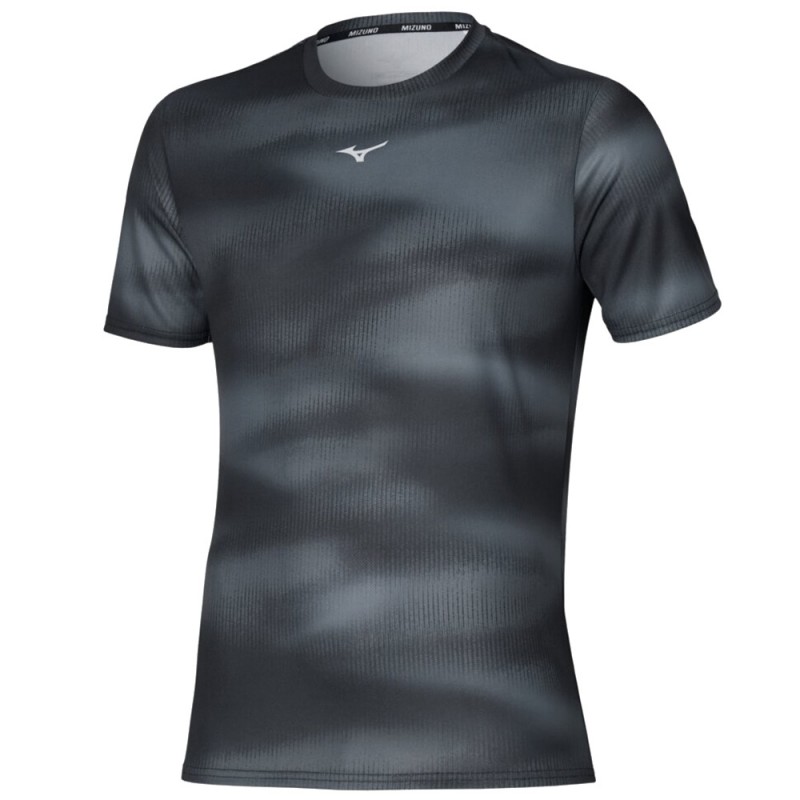 Maglietta Mizuno Core Graphic TEE nera Maglietta Mizuno Core Graphic TEE nera