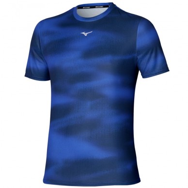 Maglietta Mizuno Core Graphic TEE blu chiaro