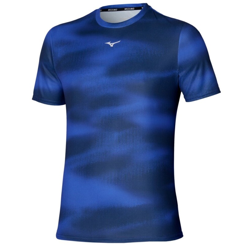 Maglietta Mizuno Core Graphic TEE blu chiaro Maglietta Mizuno Core Graphic TEE blu chiaro