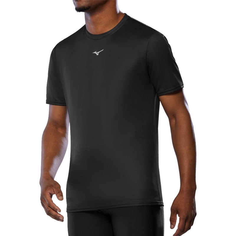 Maglietta Mizuno Core Graphic TEE nera Maglietta Mizuno Core Graphic TEE nera