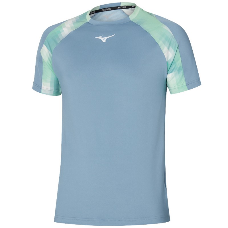 Maglietta Mizuno Tennis Shadow TEE blu