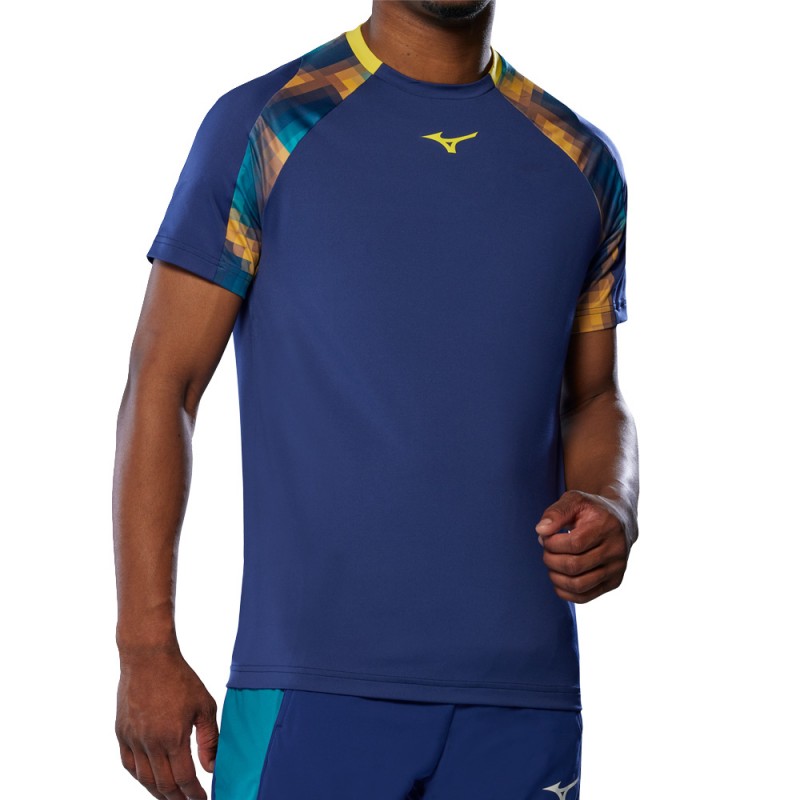 Maglietta Mizuno Tennis Shadow TEE azzurro chiaro