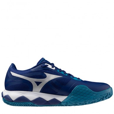 Scarpe Mizuno Wave Enforce Tour 2 CC bellwether blue white 2025