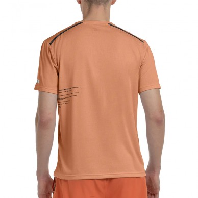 Maglietta Bullpadel Mesia arancione clay