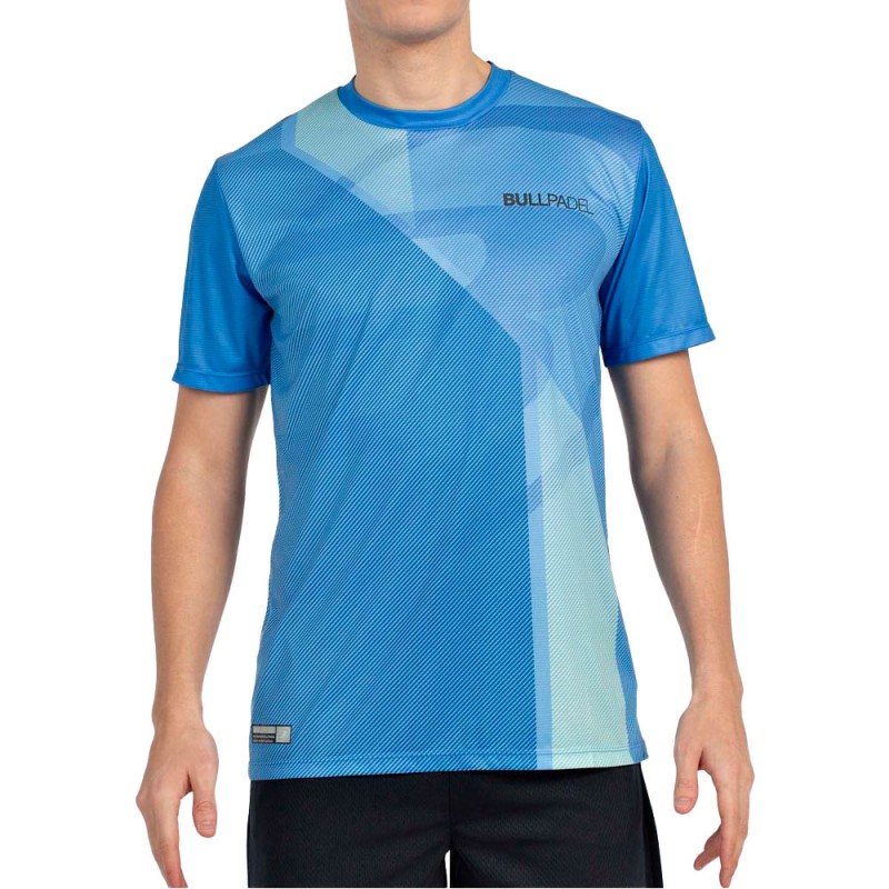 Maglietta Bullpadel Brumo blu Maglietta Bullpadel Brumo blu
