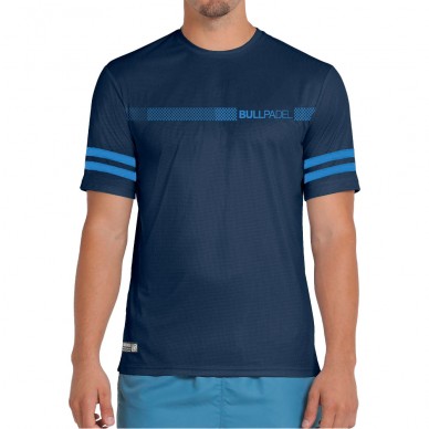 Maglietta Bullpadel Berro blu marino