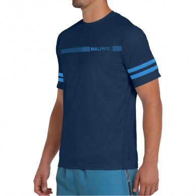 Maglietta Bullpadel Berro blu marino