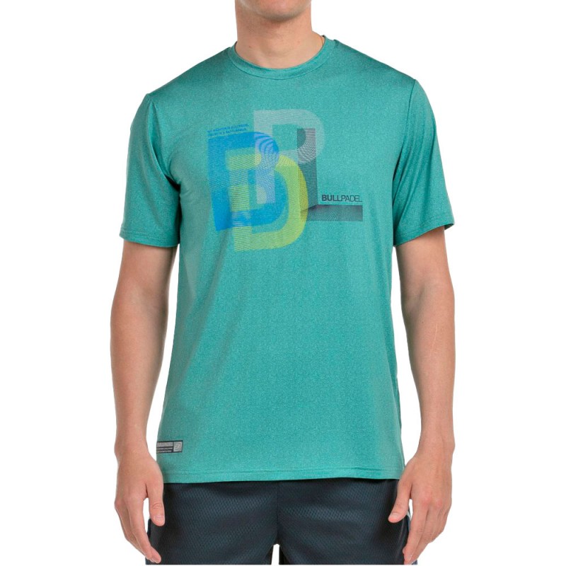 Maglietta Bullpadel Bebas verde Maglietta Bullpadel Bebas verde