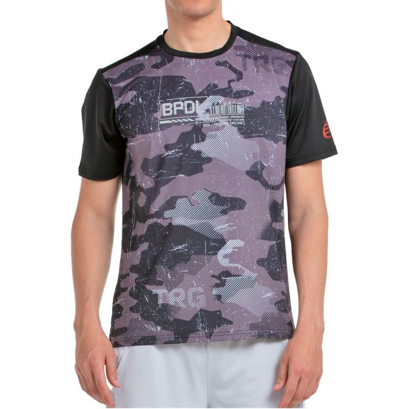 Maglietta Bullpadel Esgos nera Maglietta Bullpadel Esgos nera