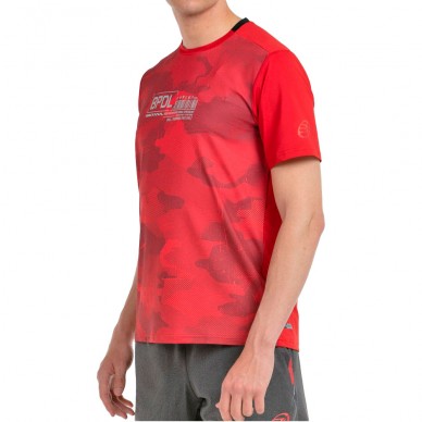 Maglietta Bullpadel Esgos rossa