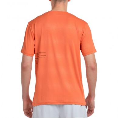 Maglietta Bullpadel Mofero arancione argilla